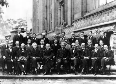 synek_ - Uczestnicy Piątego Kongresu Solvaya, 1927. Institut International de Physiqu...