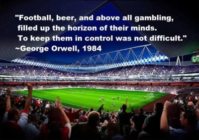 bialepaski - Orwell, podobnie jak Huxley, też wiedział co się szykuje:
