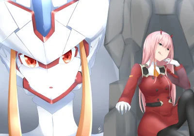 Azur88 - #randomanimeshit #darlinginthefranxx #zerotwo #longhair #pinkhair #greeneyes...