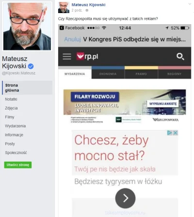 M.....s - Pan Kij-owski, naczelny informatyk KOD, zapomniał chyba jak działają reklam...