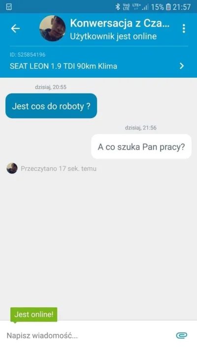 bandyta - Podczas sprzedaży samochodu #heheszki #olx #januszebiznesu