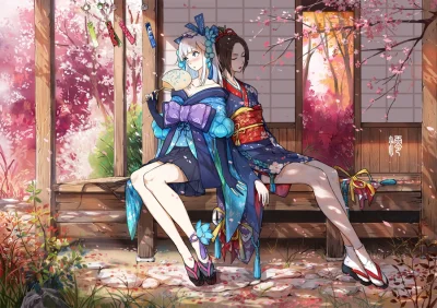 Sentox - #randomanimeshit #onmyoji #aoandon #youtouhime #yukata #