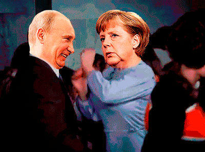 PolaczekCebulaczek - #putin #angelamerkel #heheszki #gif