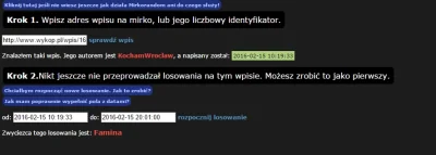 KochamWroclaw - Zwycięzcą w naszym skromnym konkursie jest @Famina 

SPOILER