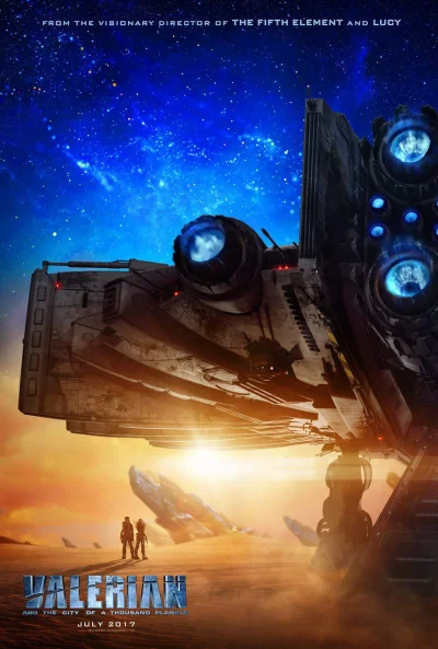 d.....4 - #scifi #plakatyfilmowe #valerian