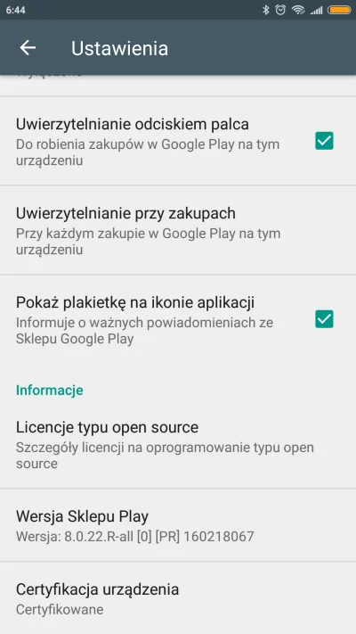 jjarik - Global stable 8.2.2.0 w najnowszym sklepie gugla już certyfikowane 

#xiaomi...