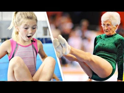 starnak - Gymnasts React to 91 Year Old Gymnast!