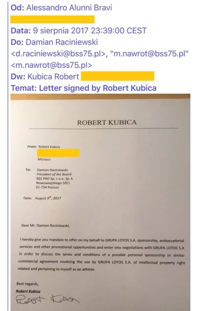 midcoastt - W końcu wydali oświadczenie
 Oświadczenie Roberta Kubicy dotyczące BSS Gr...