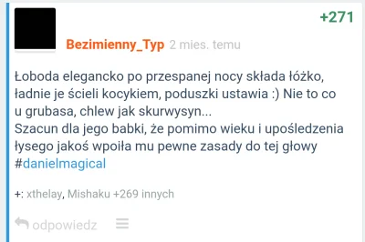 Bezimienny_Typ - Kurła,kiedyś to było... Za zwykły wpis o Łobodzie dostawało się pona...