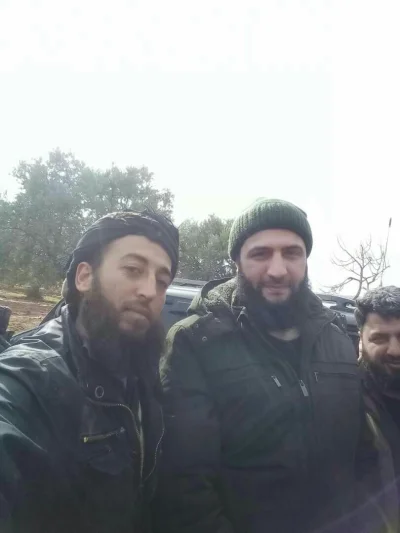 60groszyzawpis - Przywódca HTSu, Abu Mohammed al Julani gdzieś na froncie w Idlib

...