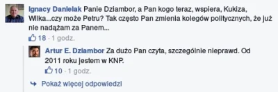 franekfm - co ten #dziambor #arturdziambor to ja nie. Minęło kilka dni i znowu zwrot ...