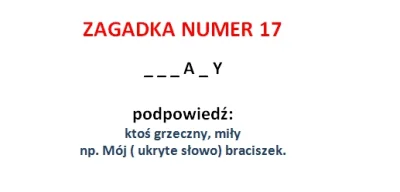 FHA96 - Konkurs: Zagadka numer 17

osoba, która pierwsza poprawnie odpowie otrzymuj...