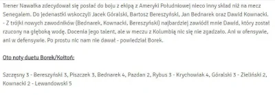 tomekwykopuje - Pazdan DWA
Lewandowski PIEC 
Bednarek 4? 

Borek odleciał, rozumiem ż...