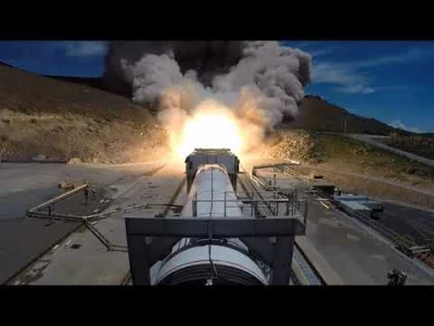 L.....m - Przed chwilą test silnika rakiety OmegA skończył się eksplozją dyszy ( 2:05...