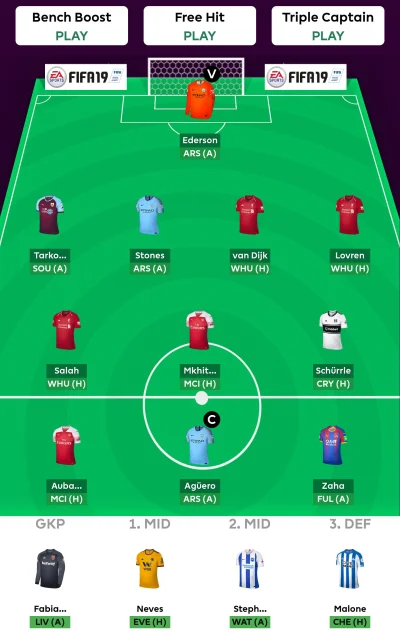 Mayki44 - Kto najbardziej zamula? 
Kto nie zagra w 1. kolejce?
Kogo brakuje?
#fpl