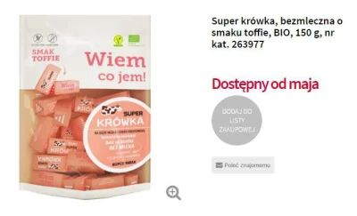 Clefairy - Do Rossmana wchodzą wegańskie krówki. Są też o smaku czekoladowym.

Dobr...