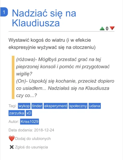 kriss95 - W związku z rozgłośnionym eksperymentem społecznym uznałem, że nieźle pasow...