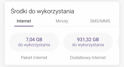 p.....z - Też dostaliście „dodatkowy internet”? ( ͡° ͜ʖ ͡°) 
#play #playnakarte