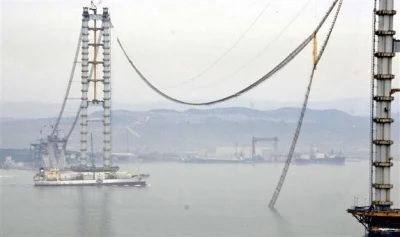 Jendrazzz - Mirki obok mnie w Turcji budują najdłuższy most wiszący w świecie-teraz s...