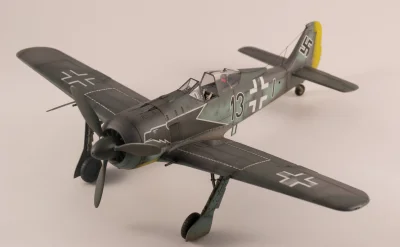 Patatajec - Focke Wulf Fw190 A-3 na trochę lepszym tle, w komentarzach jeszcze kilka ...