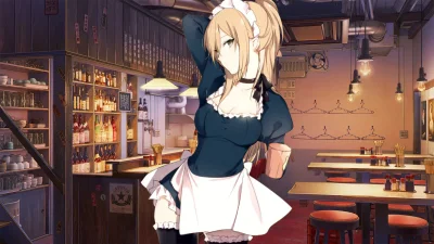 Azur88 - #randomanimeshit #anime #originalcharacter #maid #longhair #blonde #goldeyes...