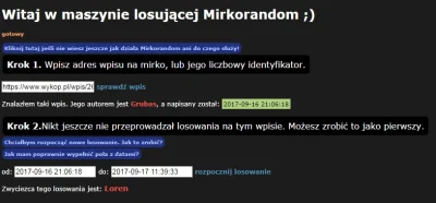 Grubas - Screen z losowania żeby nie było że oszukujo. :)