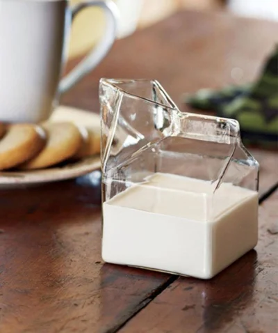 CoolHunters___PL - Szklany mlecznik "kartonik" Bloomingville
Szklany mlecznik "karto...