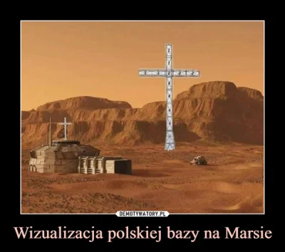 kopszmercen - @StaryWilk: nawet mamy już projekt bazy na Marsie