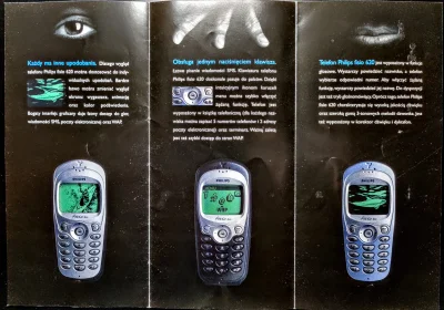 gonera - #codziennienowydumbphone nr 28: Philips Fisio 620, 2002r.

Fisio to model ...
