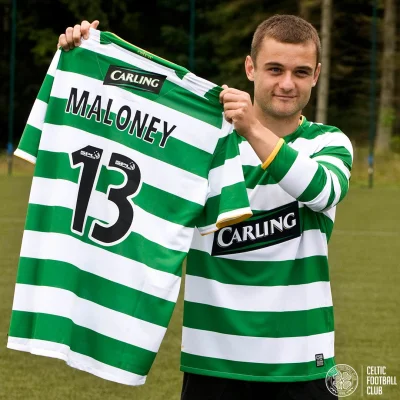 Typeria - 37 urodziny obchodzi dziś Shaun Maloney. Rok 2005, Celtic z Żurawskim i Bor...