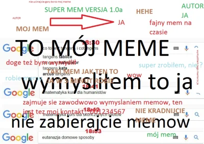 herejon - żeby nie było niedomówień to mój meme