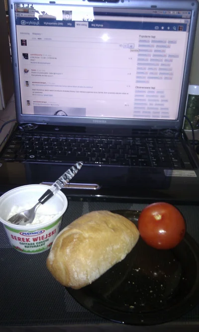 goromadska - Trochę już zjadłem :) #sniadaniezwykopem wszystkim smacznego życzę!