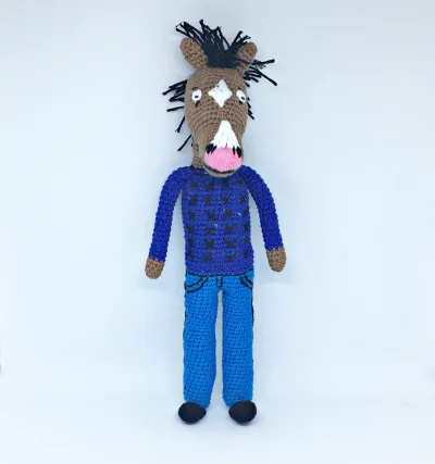 N.....A - Skończony :p

#bojackhorseman #druciara #drutwnocy #handmade #heheszki #net...