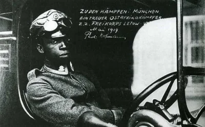 ramzes8811 - Afrykański żołnierz Freikorpsu. Monachium, rok 1919.

#historia #cieka...