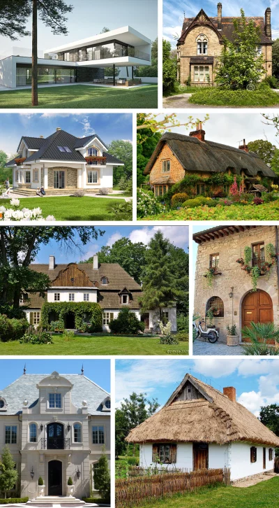 izka_pyzka - Jakbyście mieli wybrać styl w jakim zbudowany byłby Wasz wymarzony dom, ...