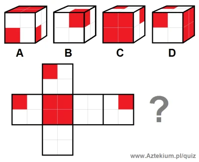 internetowy - Wskaż właściwy sześcian
Link do zadania

#matematyka #ciekawostki #a...