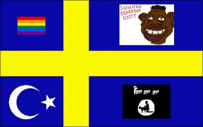 dscdscdsc - podobno szwecja ma zmienić flagę !!! #sheldoncooperfunwithflags