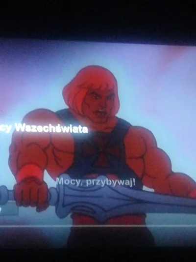 Doktor_mielonka - Se ogladam po nocy hehe a wy co robicie :-) #heman #gownowpis