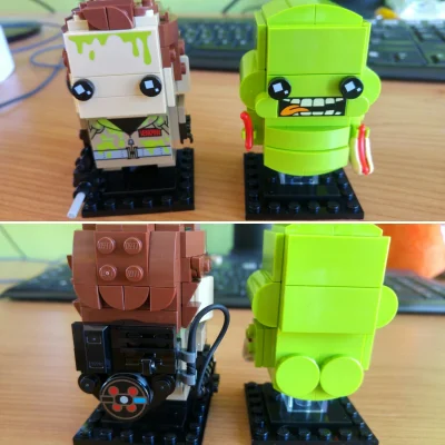 Berbelucha - Chyba jedne z fajniejszych #brickheadz (｡◕‿‿◕｡)
Poślady wygrały wszystko...