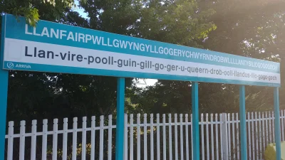 pifarek - ło matko, gdzie ja dojechałem :D #uk #walia #llanfair­pwllgwyngyll­gogery­c...