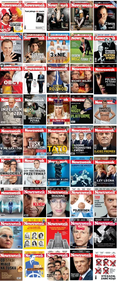 Goofas - > ale Newsweek to podobnie propagandowy syf, tylko że wpisuje się w Twoją id...