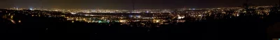 Atreyu - @Wodkajakwodka: Siercza za Wieliczką, całkiem fajny widok nocą na panoramę K...