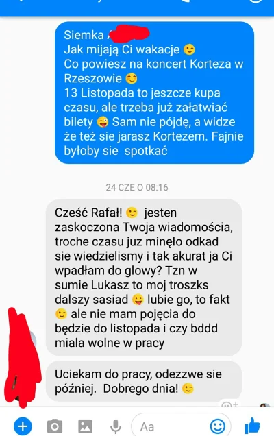 FajnyTypek - Do tej pory nie odpisała co odpisać? Może być coś śmiesznego ale nie wul...