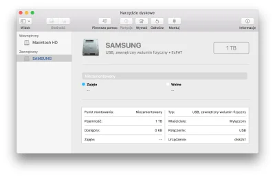 bob9876 - #macbook #apple
Czy ktos z was probowal na najnowszym OS podlaczyc dysk ze...