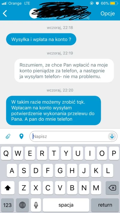 LAdam - Mireczki, chyba ktoś próbuje mnie oszukać na OLX. 

Mam do sprzedania drogi t...