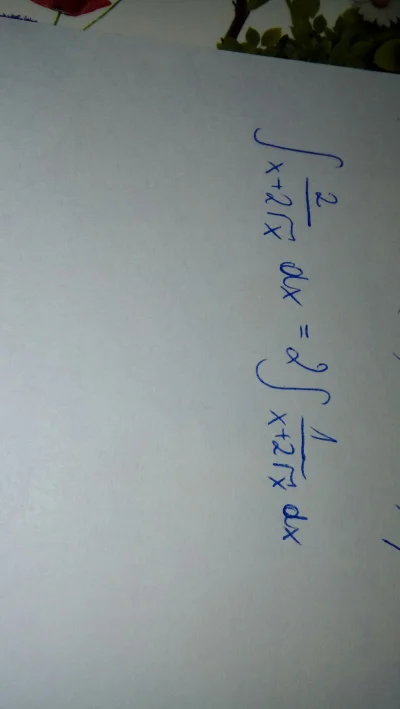 k___b - Mirki, help! Jak obliczyć tę całkę? #matematyka #studbaza
