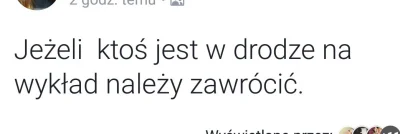 anolik - @mimoszczak a ja się dziś budzę spóźniona na wykład a tu takie info