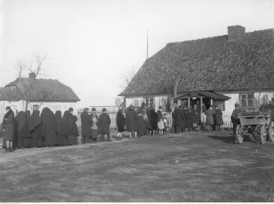 lesioknz - @lesioknz: Wybory do Sejmu w 1930 r. na podwarszawskiej wsi.