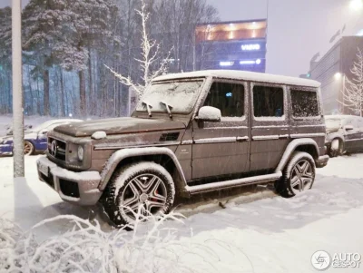 C.....r - #wykopwinterclub ##!$%@? #snieg #zima #carboners #carspotting #g63 #gelenda