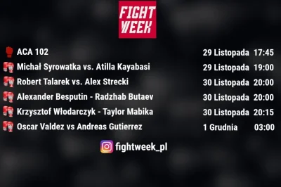 Poortland - #boks #mma #fightweek #aca
Znowu dużo boksu się szykuje, oprócz miernego...